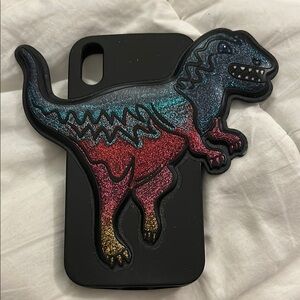 COACH Dinosaur Glitter Phone Case XR